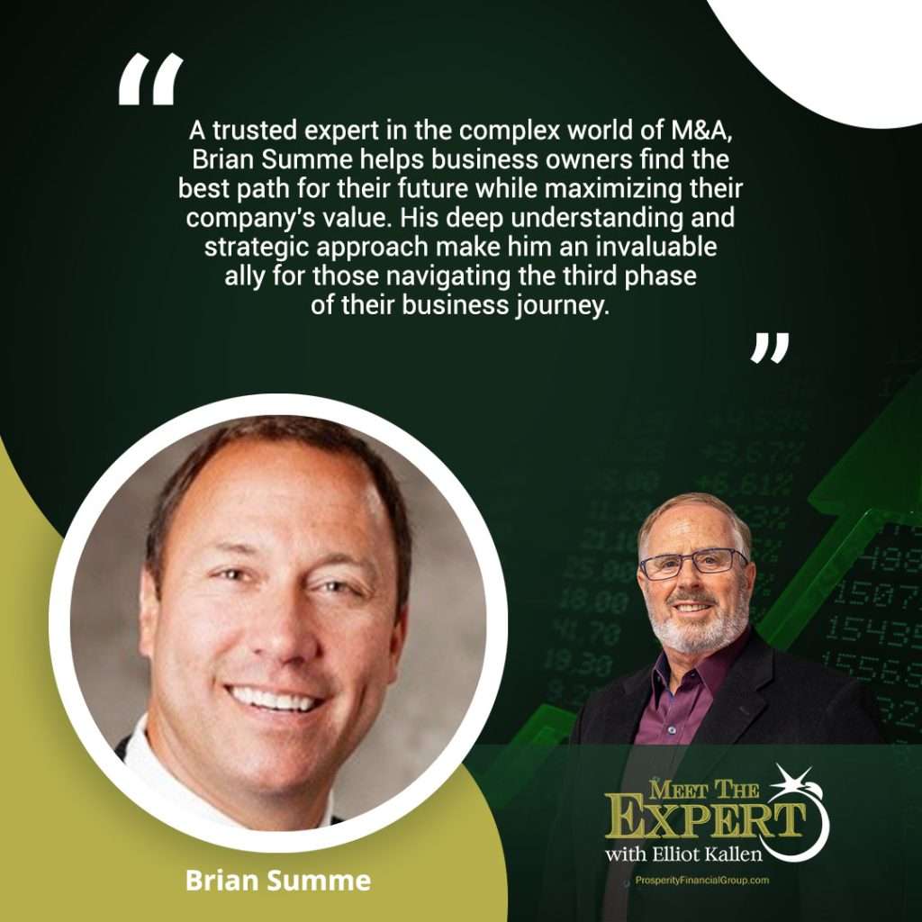 Meet The Expert | Brian Summe | Mergers And Acquisitions