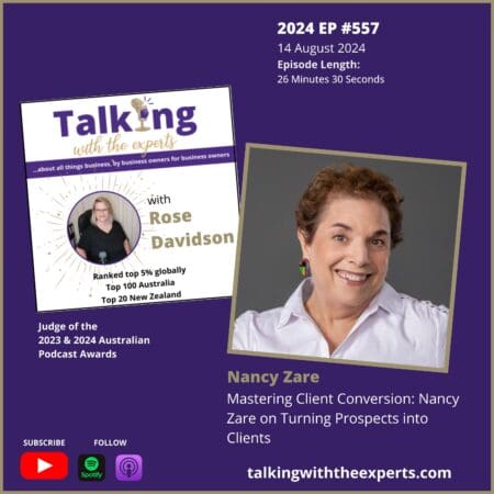 2024 Ep557 Mastering Client Conversion: Nancy Zare On Turning Prospects Into Clients &Raquo; Artworks 0Hhfj0O8I4Ykzqze 4C4Qna T3000X3000