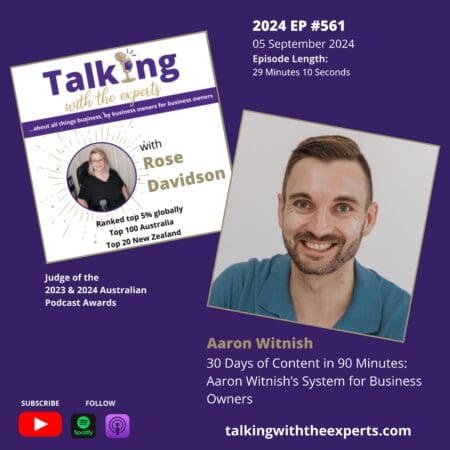 2024 Ep561 30 Days Of Content In 90 Minutes: Aaron Witnish’s System For Business Owners &Raquo; Artworks Uiv4Zslkp9Fjypp0 Kcr21A T3000X3000