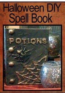 3 Ghostly Diy Crafts For Halloween &Raquo; Halloween Diy Spell Book 212X300 1