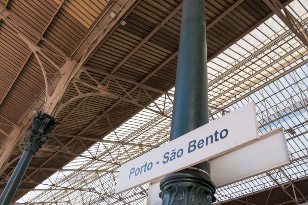 Exploring Northern Portugal: A Guide To Porto And The Douro Valley &Raquo; Sao Bento Sign In Station Porto Portugal Copyright 2019 Ralph Velasco 1024X683 1