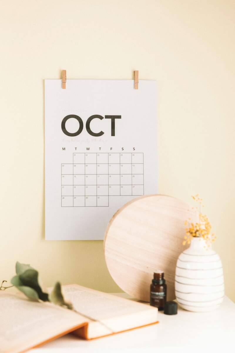 Oct Calendar