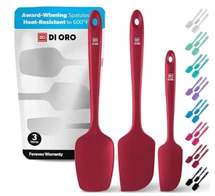 Are Dangerous Chemicals Lurking In Your Kitchen? Safe Cookware Tips And Top Non-Toxic Picks For Healthier Cooking &Raquo; Di Oro Living Silicone Spatla Set