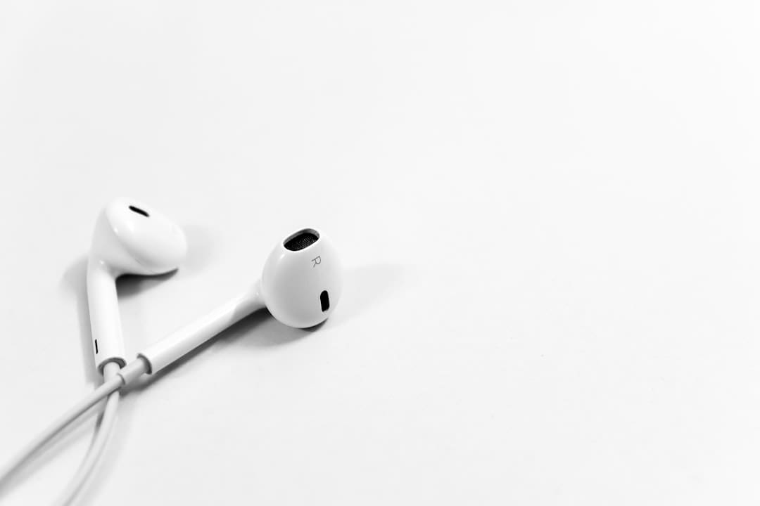 Apple Airpods On White Surface