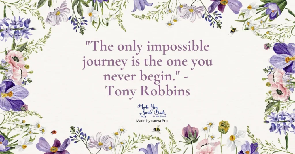 25 Really Good Quotes To Inspire And Motivate You Daily &Raquo; The Only Impossible Journey Is The One You Never Begin Tony Robbins 1024X536 1