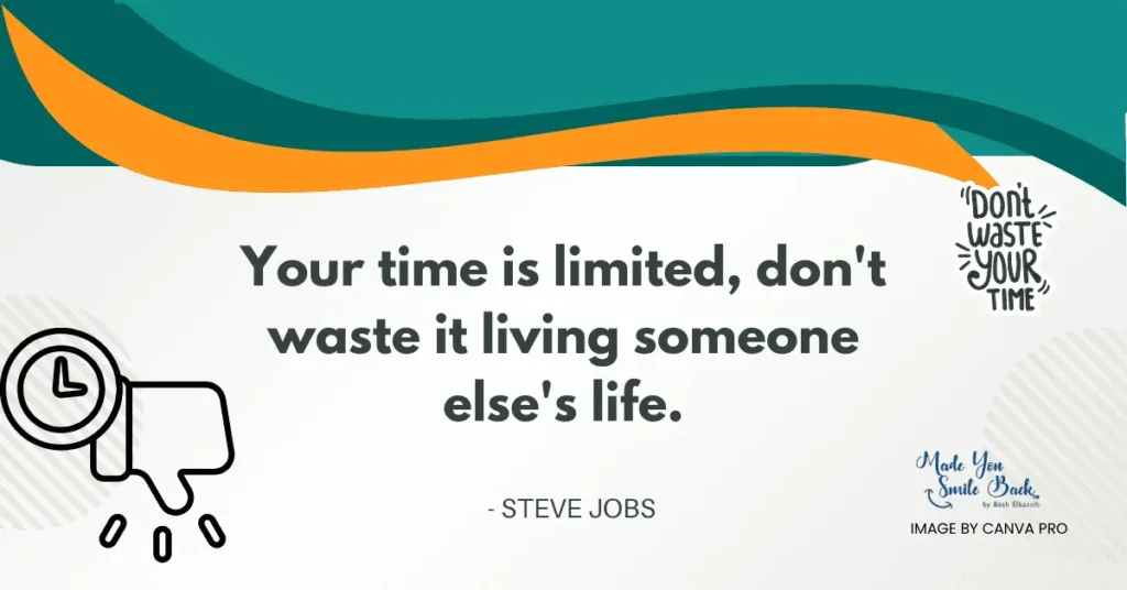 30 Life Motivation Inspiration Quotes: Boost Your Mindset And Achieve Success &Raquo; Your Time Is Limited Dont Waste It Living Someone Elses Life 1024X536 1