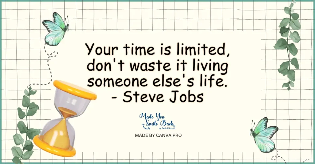 25 Insightful Quotes That Make You Think! &Raquo; Your Time Is Limited Dont Waste It Living Someone Elses Life Steve Jobs 1024X536 1