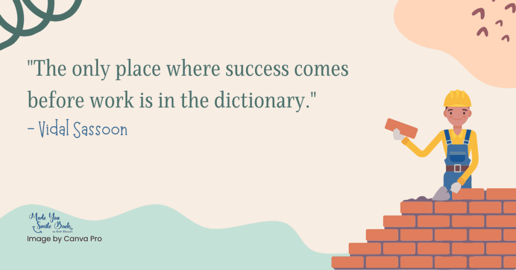 Top 25 Motivational Quotes For Success 5 Top 25 Motivational Quotes For Success &Raquo; The Only Place Where Success Comes Before Work Is In The Dictionary 1024X536 1
