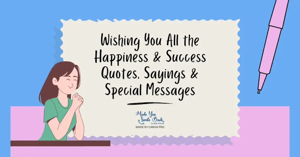 I Wish You All The Happiness In The World &Amp; More &Raquo; Wishing You All The Happiness Success Quotes Sayings Special Messages 1024X536 1