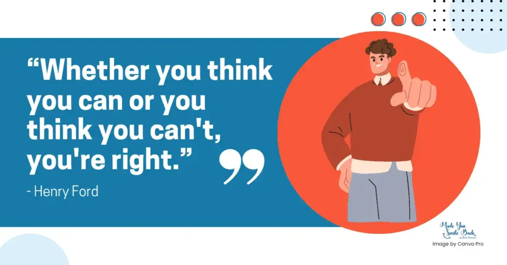 25 Self-Inspirational Quotes To Boost Your Motivation Daily 5 25 Self-Inspirational Quotes To Boost Your Motivation Daily &Raquo; Whether You Think You Can Or You Think You Cant Youre Right 1024X536 1