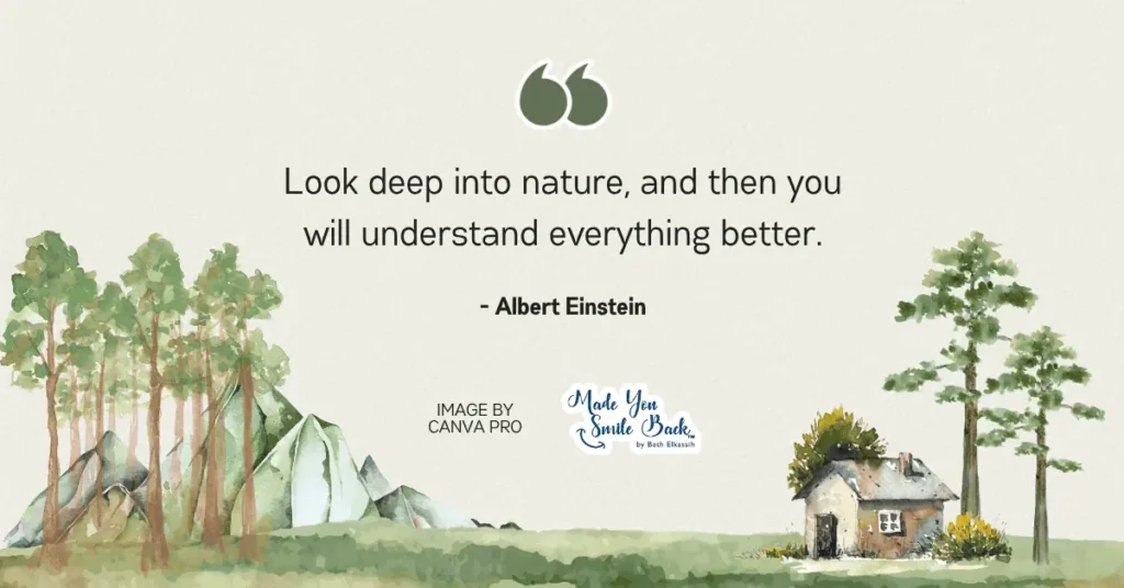 25 Top Nature Lover Quotes: Inspiring Words For Outdoor Enthusiasts 7 25 Top Nature Lover Quotes: Inspiring Words For Outdoor Enthusiasts &Raquo; Look Deep Into Nature And Then You Will Understand Everything Better 1024X536 1