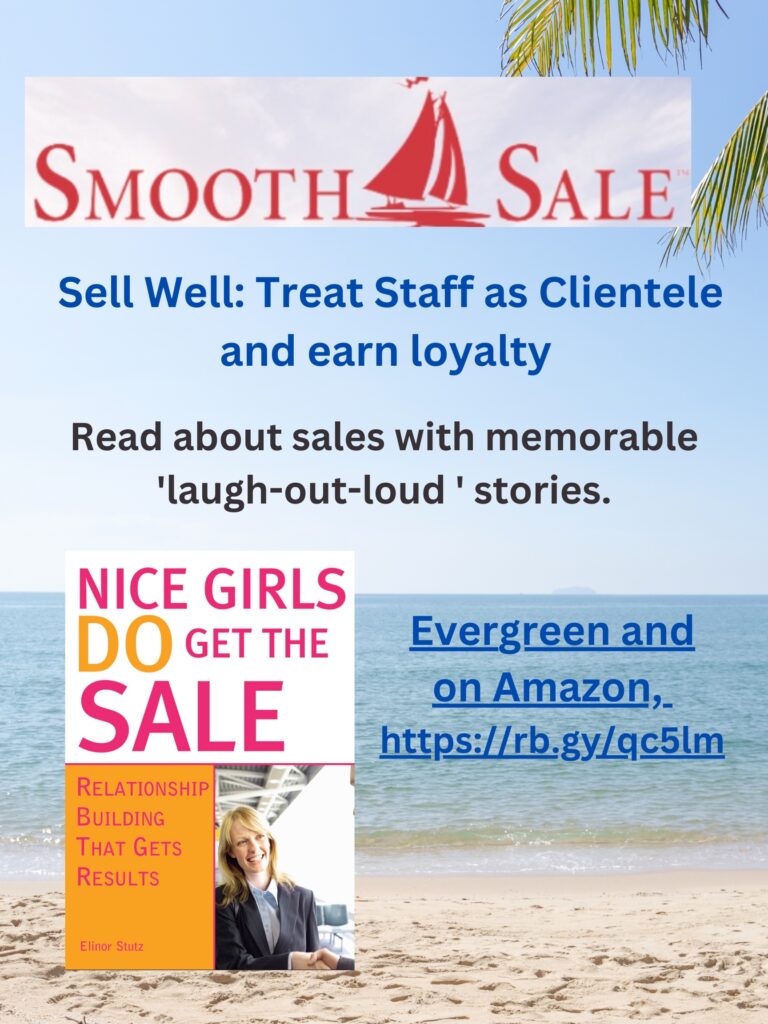 Nice Girls Do Get The Sale: Relationship Building That Gets Results Is An International Best-Seller And Evergreen: 
A Classic! Https://Amzn.to/39Qivzw