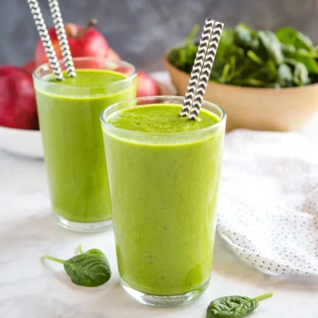 Powerhouse Protein Smoothie (Aka:the Reinvention Refuel) &Raquo; Green Power Smoothie Fb Ig 1