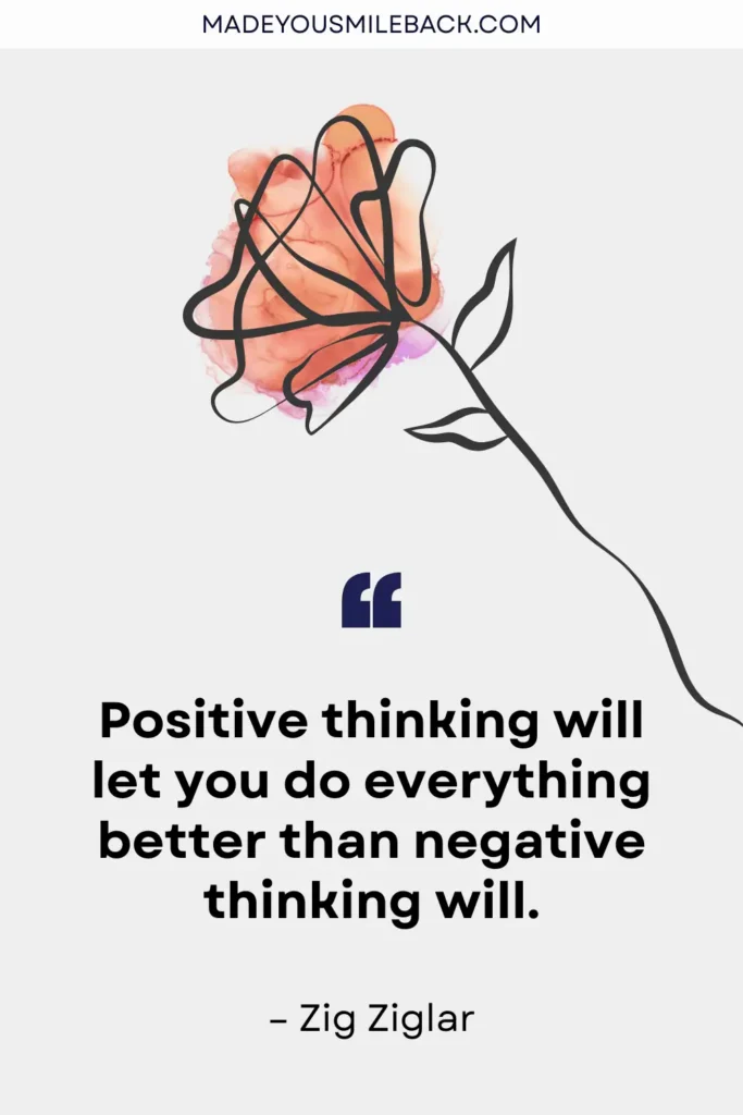 30 Top Quotes For Positive Vibes To Inspire Your Day &Raquo; Positive Thinking Will Let You Do Everything Better Than Negative Thinking Will 683X1024 1