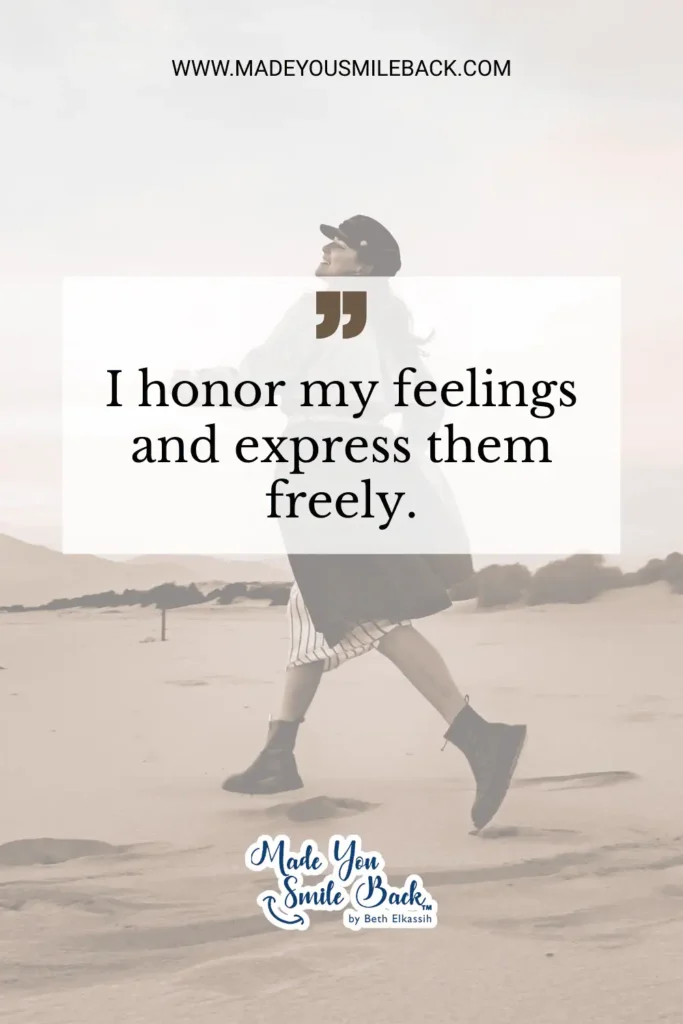 30 Women Affirmations For Strength, Confidence, And Growth &Raquo; I Honor My Feelings And Express Them Freely 683X1024 1