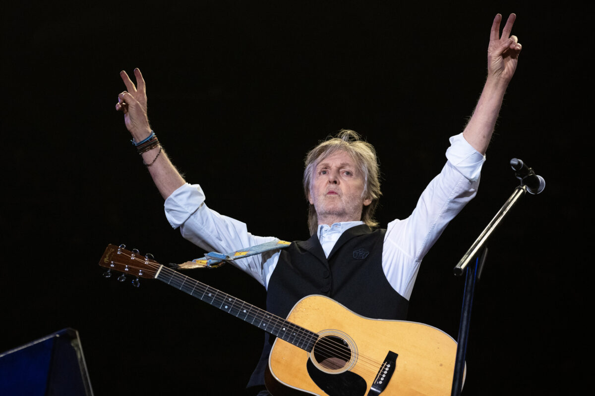 Watch Paul Mccartney Debut New Beatles Song 'Now And Then' In Concert