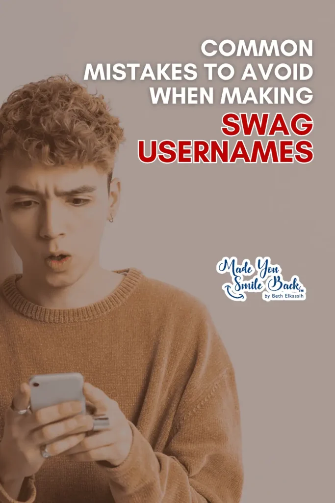 The Ultimate Guide To Creating Swag Usernames That Stand Out Online &Raquo; Common Mistakes To Avoid When Making Swag Usernames 683X1024 1