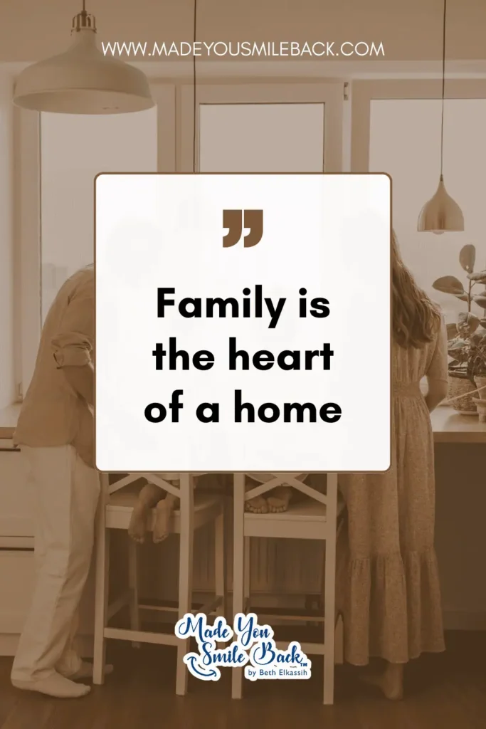 25 Heartwarming Short Family Quotes &Raquo; Family Is The Heart Of A Home 683X1024 1