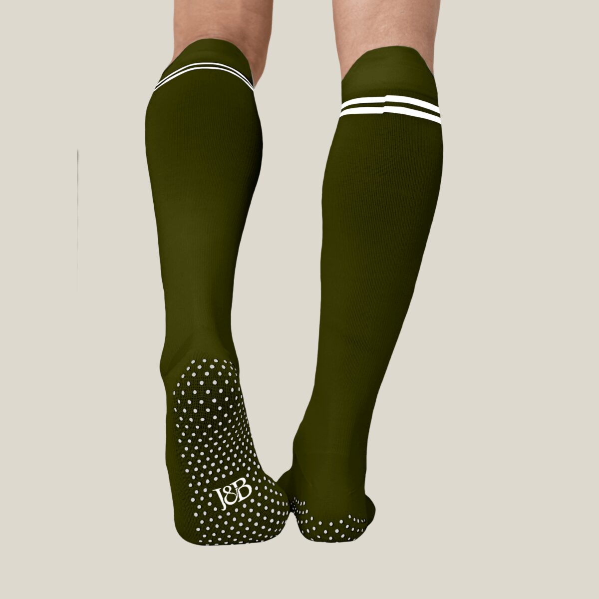 Joe & Bella Big-Grip No-Slip Compression Socks: 3-Pack #Green