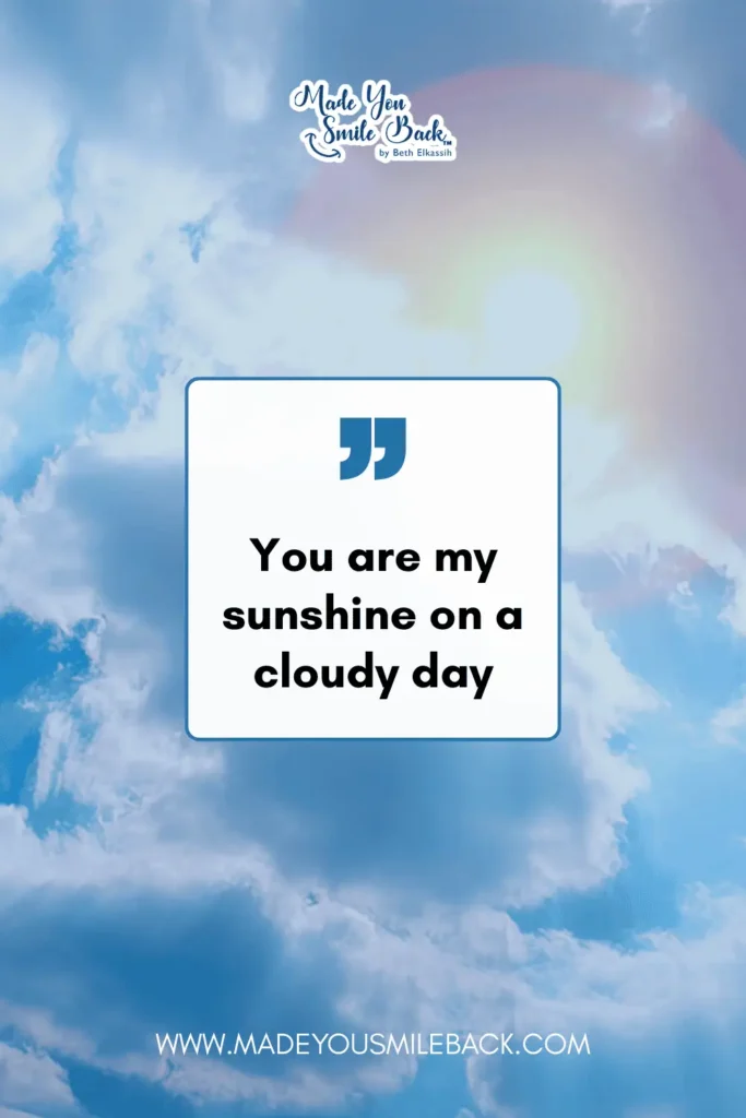 25 Perfect Valentine’s Day Quotes To Make Your Sweetheart Smile &Raquo; You Are My Sunshine On A Cloudy Day 683X1024 1