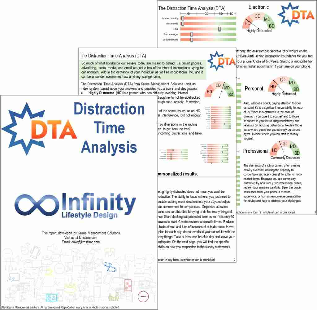 The Pages Of The Dta Report.