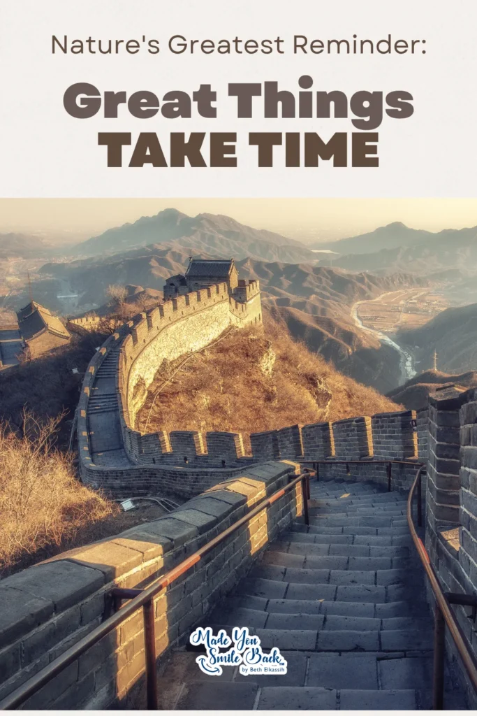 Why Great Things Take Time &Raquo; Nature S Greatest Reminder Great Things Take Time 683X1024 1