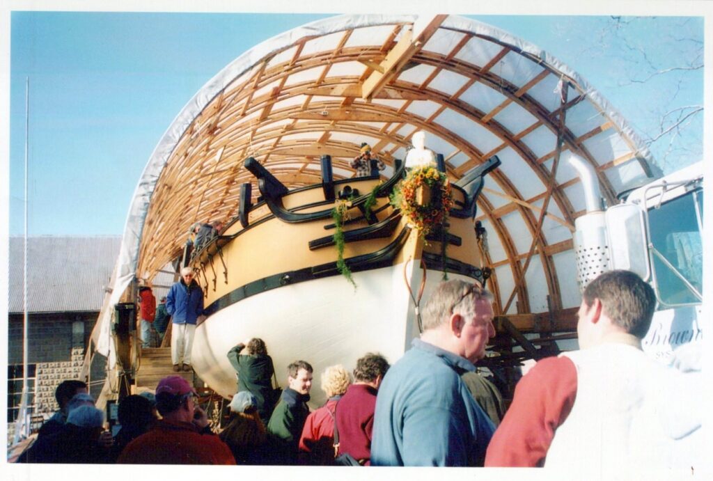 The Sultana Project: A Replica Ship Build Sparks A Multigenerational Mission &Raquo; Schooner Sultana 0001 A