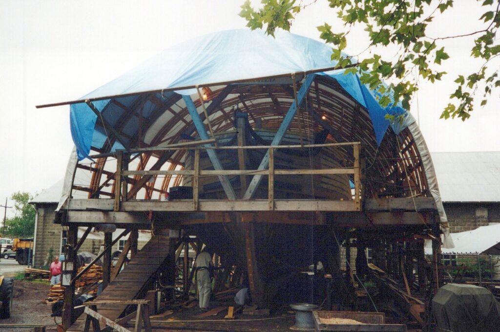 The Sultana Project: A Replica Ship Build Sparks A Multigenerational Mission &Raquo; Schooner Sultana 0005 A