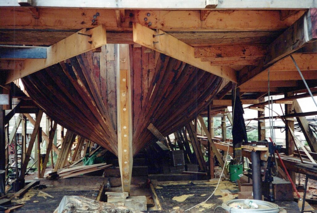 The Sultana Project: A Replica Ship Build Sparks A Multigenerational Mission &Raquo; Schooner Sultana 0006 A