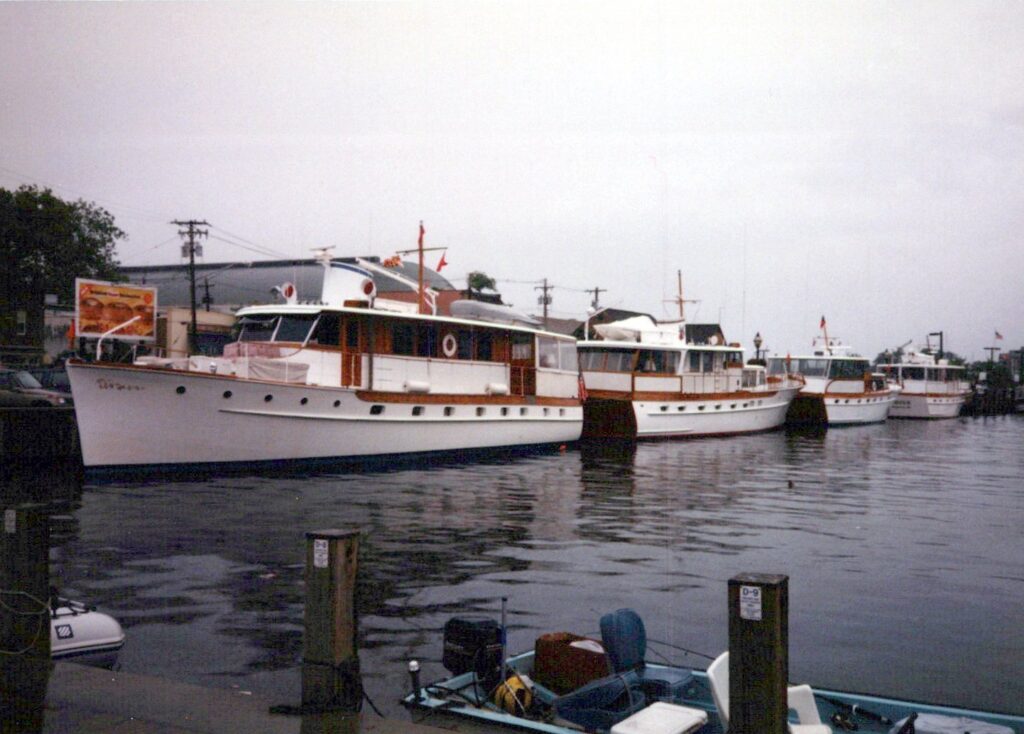 The Trumpy Classic Yacht Rendezvous: Stunning Wooden Motor Yachts Visit Annapolis &Raquo; Trumpys 0002 A