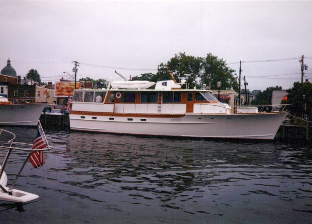 The Trumpy Classic Yacht Rendezvous: Stunning Wooden Motor Yachts Visit Annapolis &Raquo; Trumpys 0003 A
