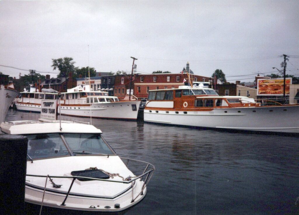 The Trumpy Classic Yacht Rendezvous: Stunning Wooden Motor Yachts Visit Annapolis &Raquo; Trumpys 0004 A