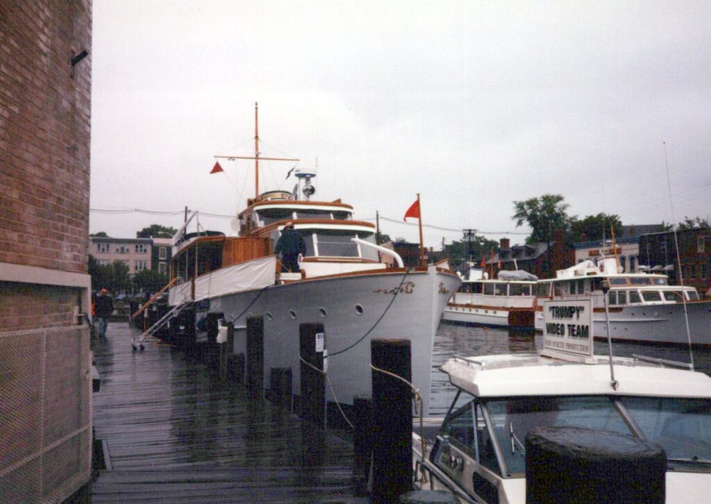The Trumpy Classic Yacht Rendezvous: Stunning Wooden Motor Yachts Visit Annapolis &Raquo; Trumpys 0005 A